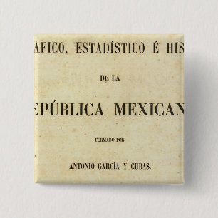 Bóton Quadrado 5.08cm México 7
