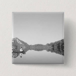 Bóton Quadrado 5.08cm México, a polícia do Conanp Park patrulha com o fi