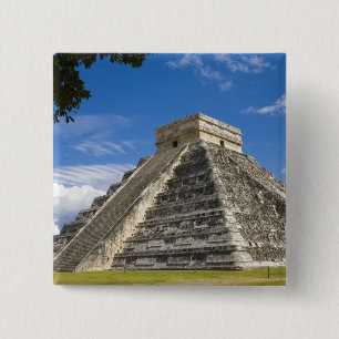 Bóton Quadrado 5.08cm México, Quintana Roo, perto de Cancun, Chichen 5