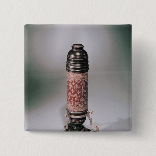 Bóton Quadrado 5.08cm Microscópio (Frente)