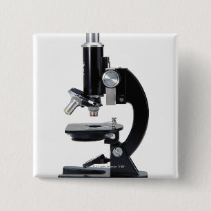 Bóton Quadrado 5.08cm Microscópio óptico 2