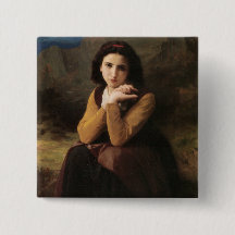 Mignon (Sweet Young French Girl) (por Bouguereau)