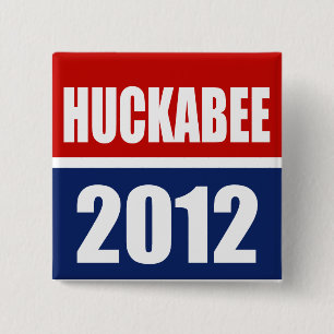 BÓTON QUADRADO 5.08CM MIKE HUCKABEE 2012