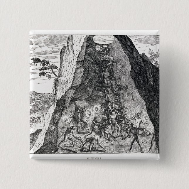 Bóton Quadrado 5.08cm Mining', Francoforte, 1602 (Frente)