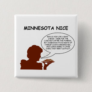 Bóton Quadrado 5.08cm Minnesota agradável