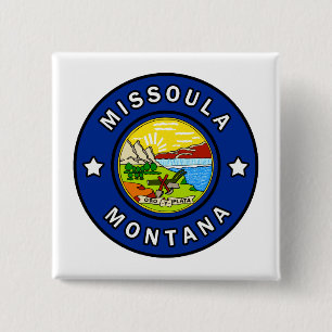 Bóton Quadrado 5.08cm Missoula Montana