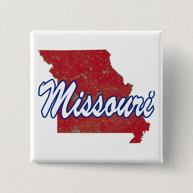 Bóton Quadrado 5.08cm Missouri (Frente)