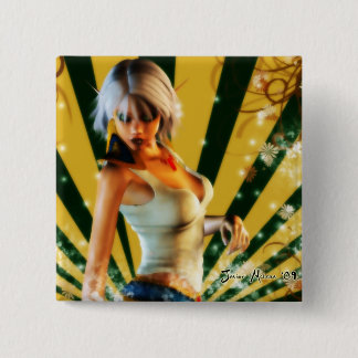 Bóton Quadrado 5.08cm Modelo Elfin