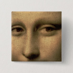 Bóton Quadrado 5.08cm Mona Lisa, c.1503-6