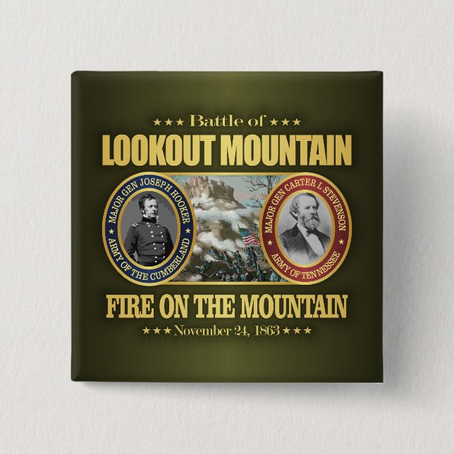Bóton Quadrado 5.08cm Montanha Lookout (FH2) (Frente)