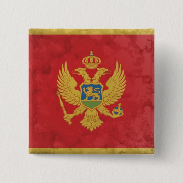 Bóton Quadrado 5.08cm Montenegro (Frente)