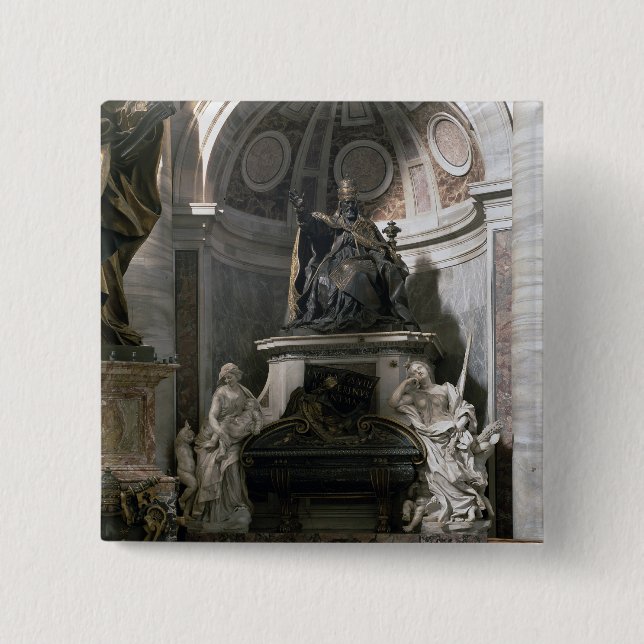 Bóton Quadrado 5.08cm Monumento a VIII urbano (Frente)