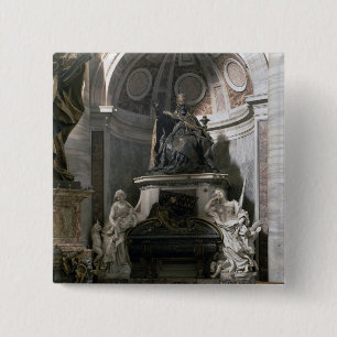 Bóton Quadrado 5.08cm Monumento a VIII urbano