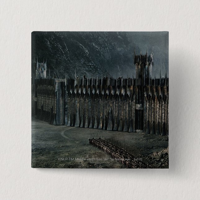 Bóton Quadrado 5.08cm Morannon (Frente)