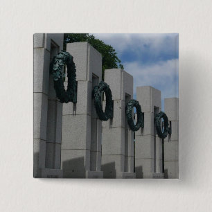 Bóton Quadrado 5.08cm Mortes Memoriais I Guerra Mundial