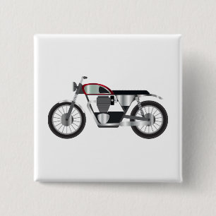 Bóton Quadrado 5.08cm Motocicleta