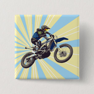 Bóton Quadrado 5.08cm Motocross