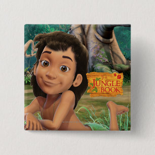 Bóton Quadrado 5.08cm Mowgli 4