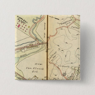 Bóton Quadrado 5.08cm Mt. Kisco, Nova York 2