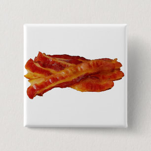 Bóton Quadrado 5.08cm Muitas bacon