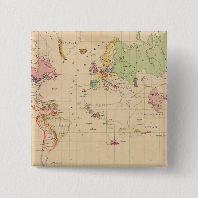 Bóton Quadrado 5.08cm Mundo 2 (Frente)