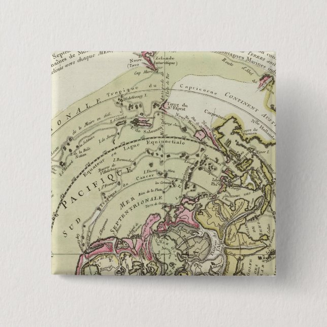 Bóton Quadrado 5.08cm Mundo 6 (Frente)