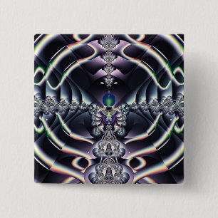Bóton Quadrado 5.08cm Mundo Roxo