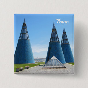 Bóton Quadrado 5.08cm Museu de Arte