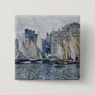 Bóton Quadrado 5.08cm Museu de Le Havre