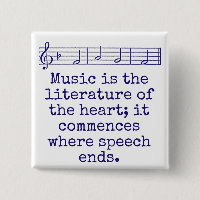 Música É A Literatura Da Arte - Citação Musical