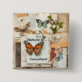 Bóton Quadrado 5.08cm My Scrapbook