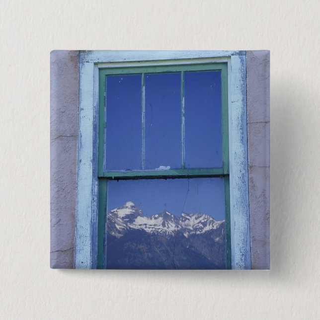 Bóton Quadrado 5.08cm N.A., EUA, Wyoming, Grand Teton National Park, 2 (Frente)