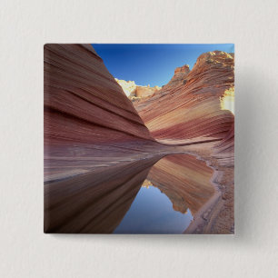Bóton Quadrado 5.08cm NA, EUA, Utah, Vermillion Cliffs. Coyote Butte 2