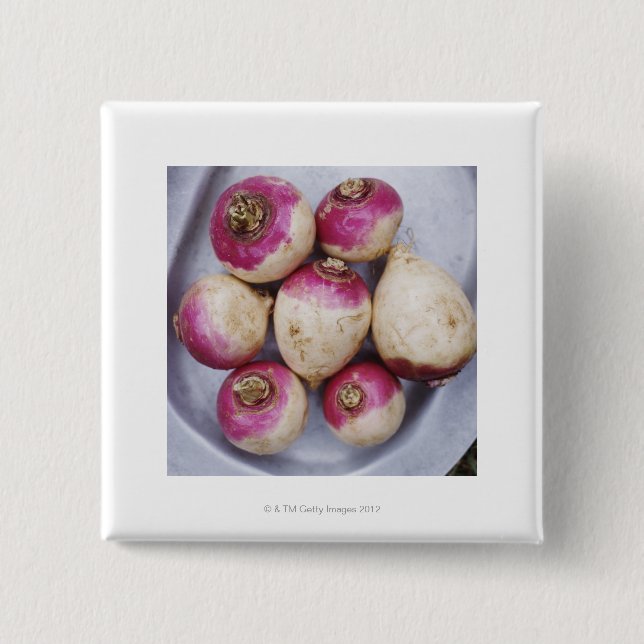 Bóton Quadrado 5.08cm Nabos (Frente)