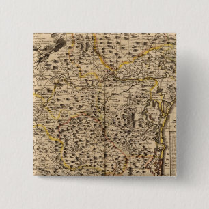 Bóton Quadrado 5.08cm Narbonne França