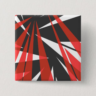 Bóton Quadrado 5.08cm Nascer do sol de Japão tokyo