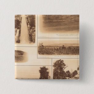 Bóton Quadrado 5.08cm Nashville, Tenn