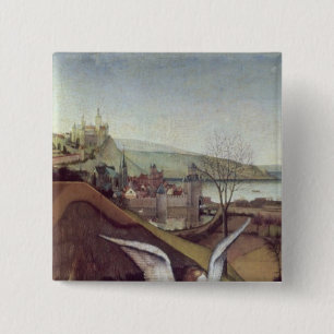 Bóton Quadrado 5.08cm Natividade, c.1425