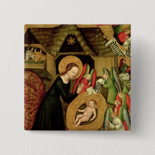 Bóton Quadrado 5.08cm Natividade, c.1425