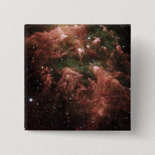 Bóton Quadrado 5.08cm Nebulosa de Carina