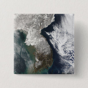 Bóton Quadrado 5.08cm Neve na Coreia