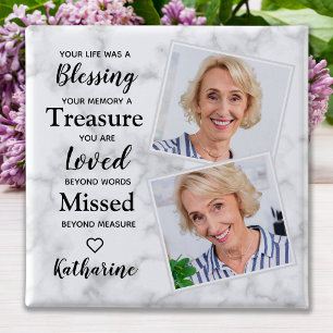 Bóton Quadrado 5.08cm No Adoro Memória Personalizada Memorial Fotográf