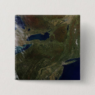 Bóton Quadrado 5.08cm Nordeste dos Estados Unidos