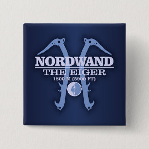 Bóton Quadrado 5.08cm Nordwand "o Eiger "
