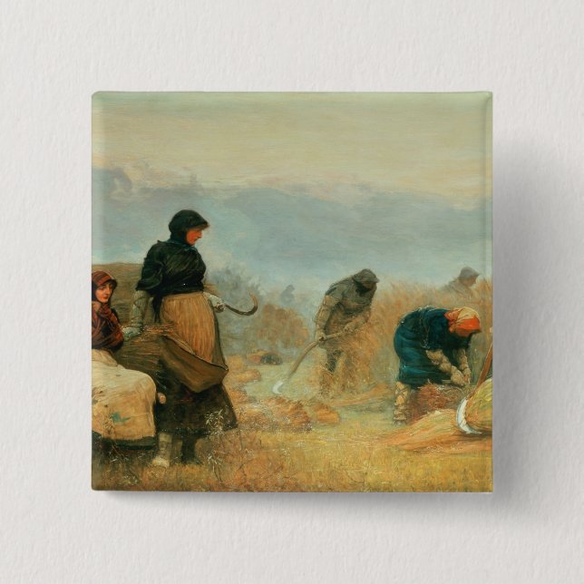 Bóton Quadrado 5.08cm Nos Fens, 1878 (Frente)