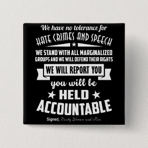 Bóton Quadrado 5.08cm Nós não temos nenhuma tolerância para o botão 