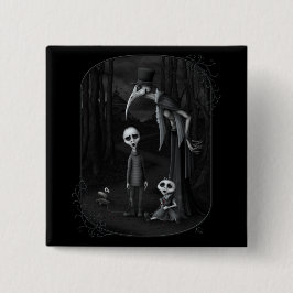 Bóton Quadrado 5.08cm Nós todos caímos para baixo