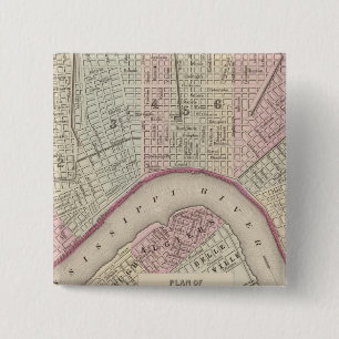 Bóton Quadrado 5.08cm Nova Orleans 3