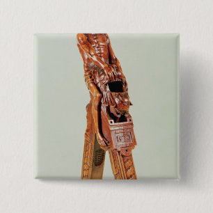 Bóton Quadrado 5.08cm Nutcrackers sob a forma de um homem