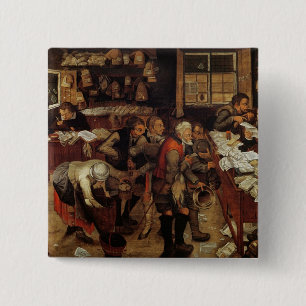 Bóton Quadrado 5.08cm O advogado da vila, 1621